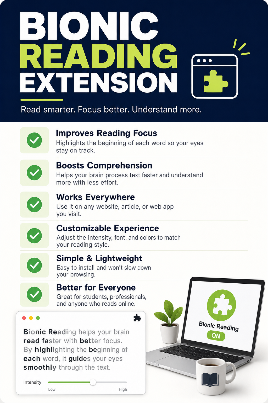 bionic reading extension AI image prompt example