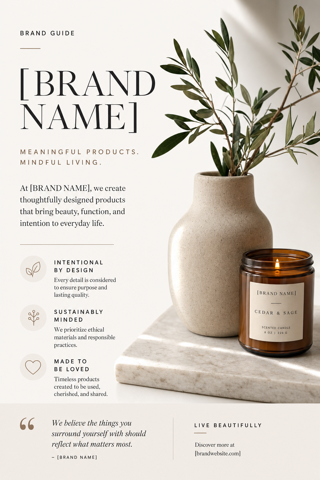 brand name world-class editorial designer dynamic AI image prompt example