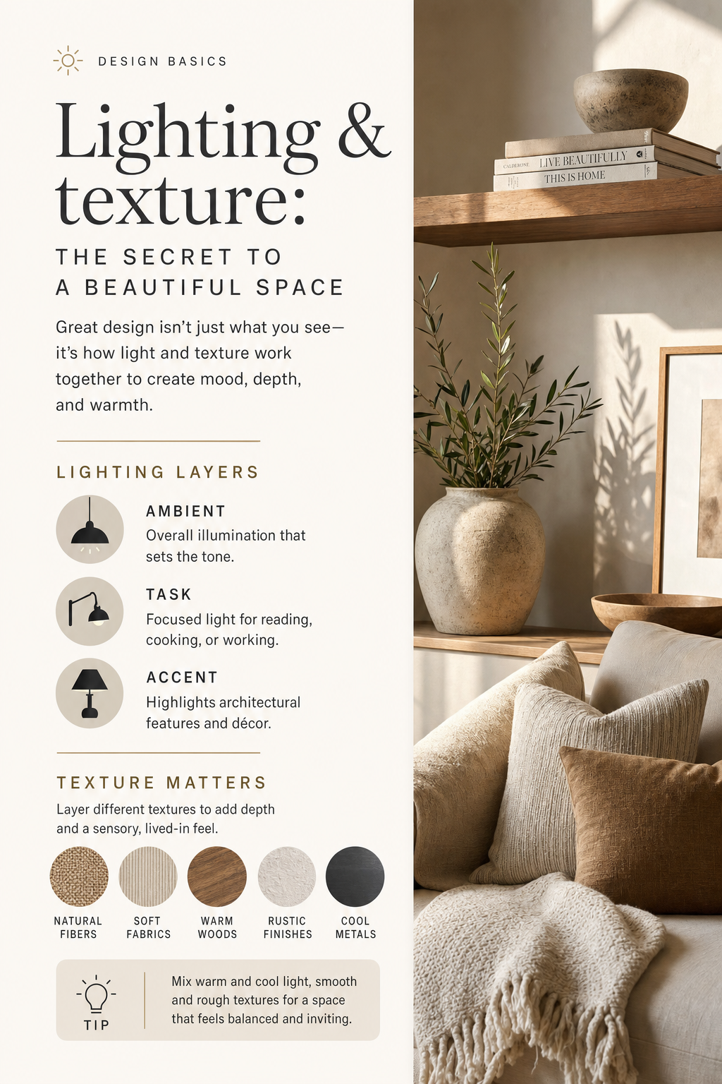 lighting texture AI image prompt example