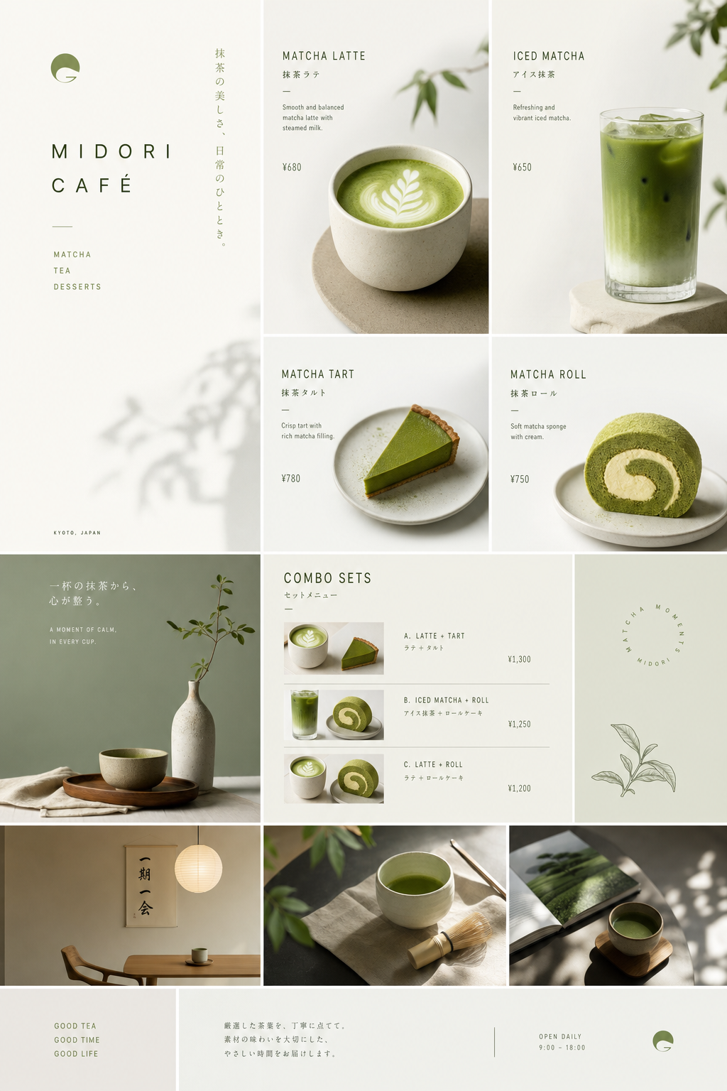 design language modern minimalist typography japanese-inspired AI image prompt example