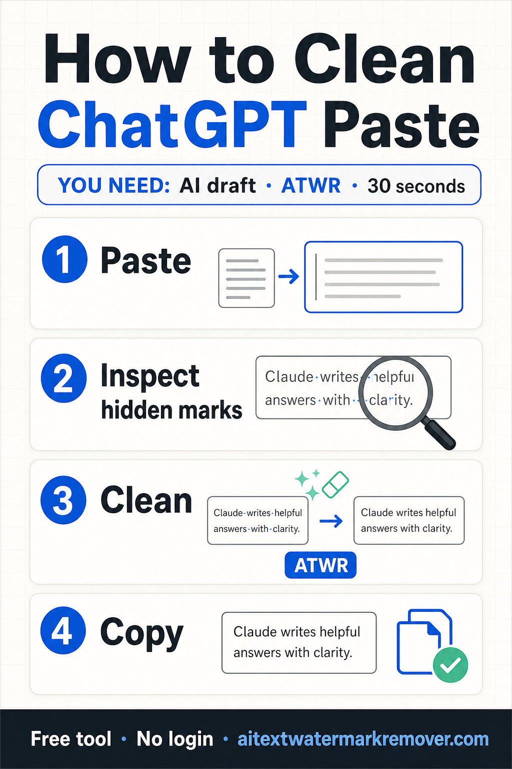 claude text watermark AI image prompt example